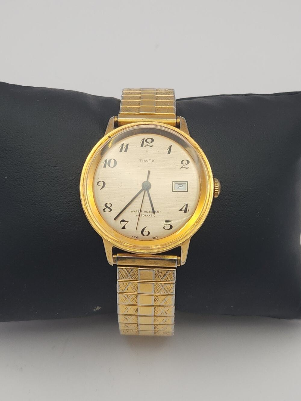 1973 Timex Viscount Automatic 36mm Men’s Vintage Watch Gold Tone with Date